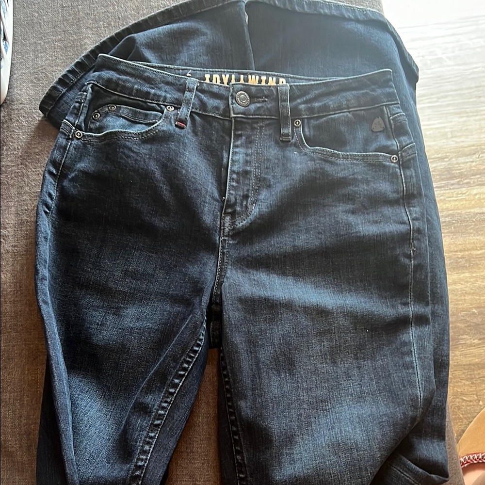 Idyllwind Dark Blue Flare & Wide Leg Jeans